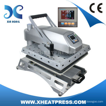 2015 new arrival swing heat press machine with slide out